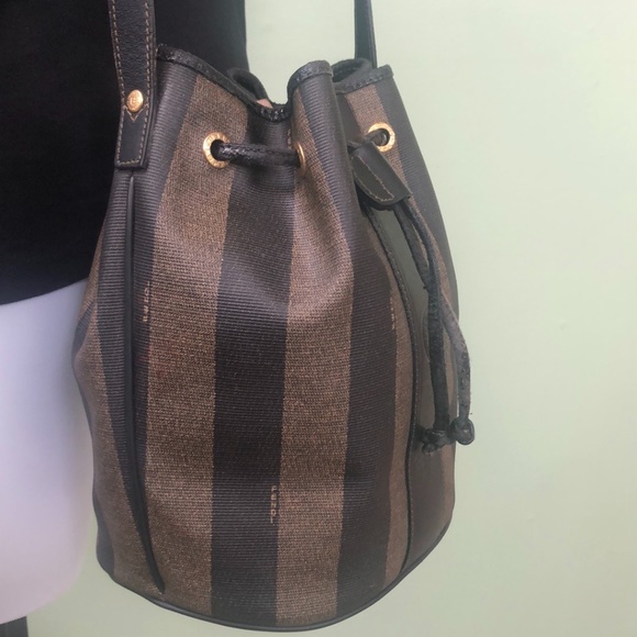 Fendi Drawstring Purse W/COA - Picture 7 of 14